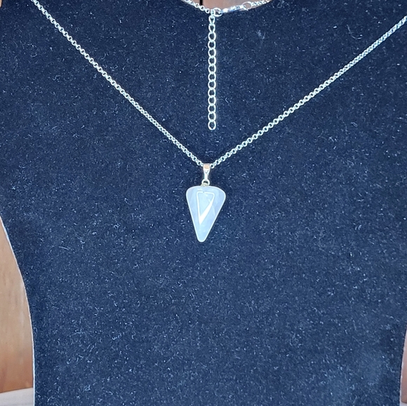 Rose Quartz Choker Necklace - Picture 8 of 13